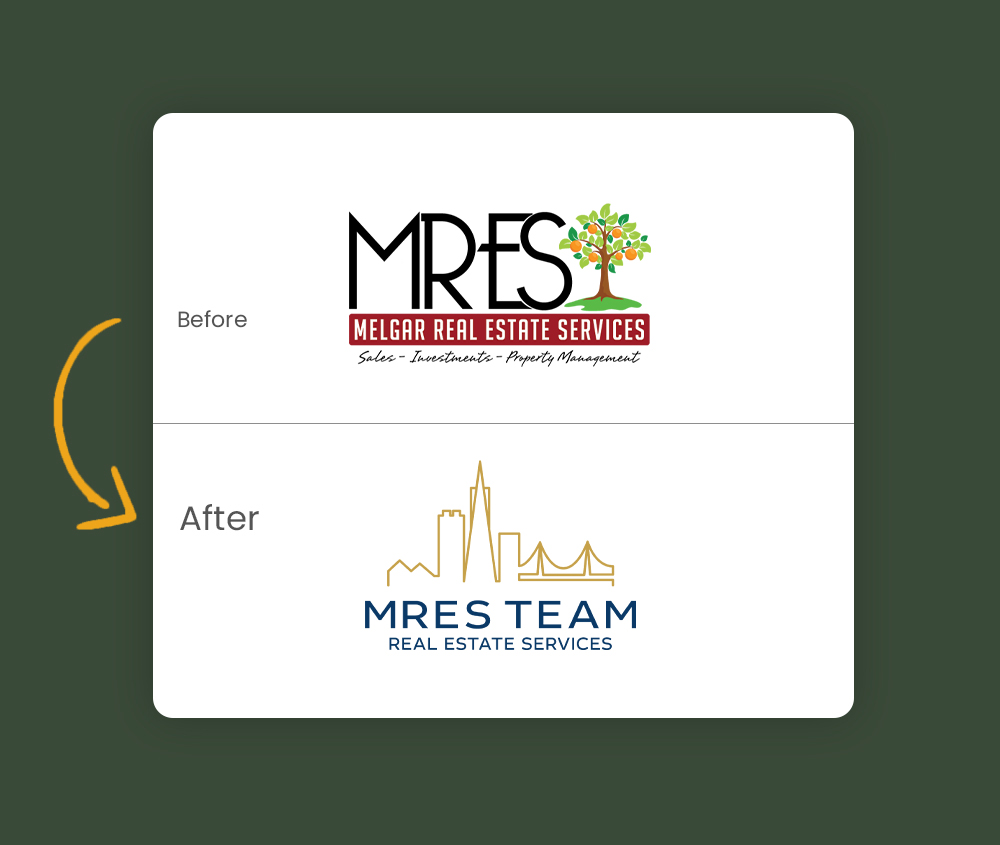 MRES Team logo refresh and design