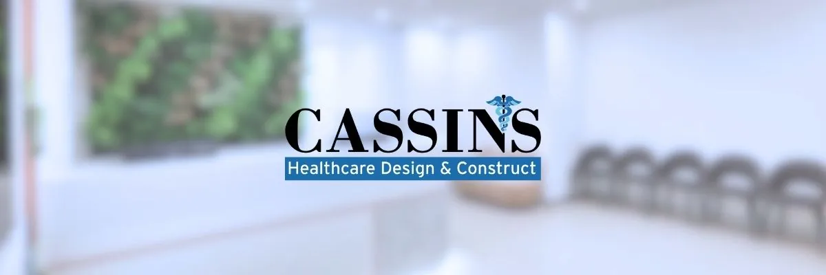 Cassins logo on stylised background